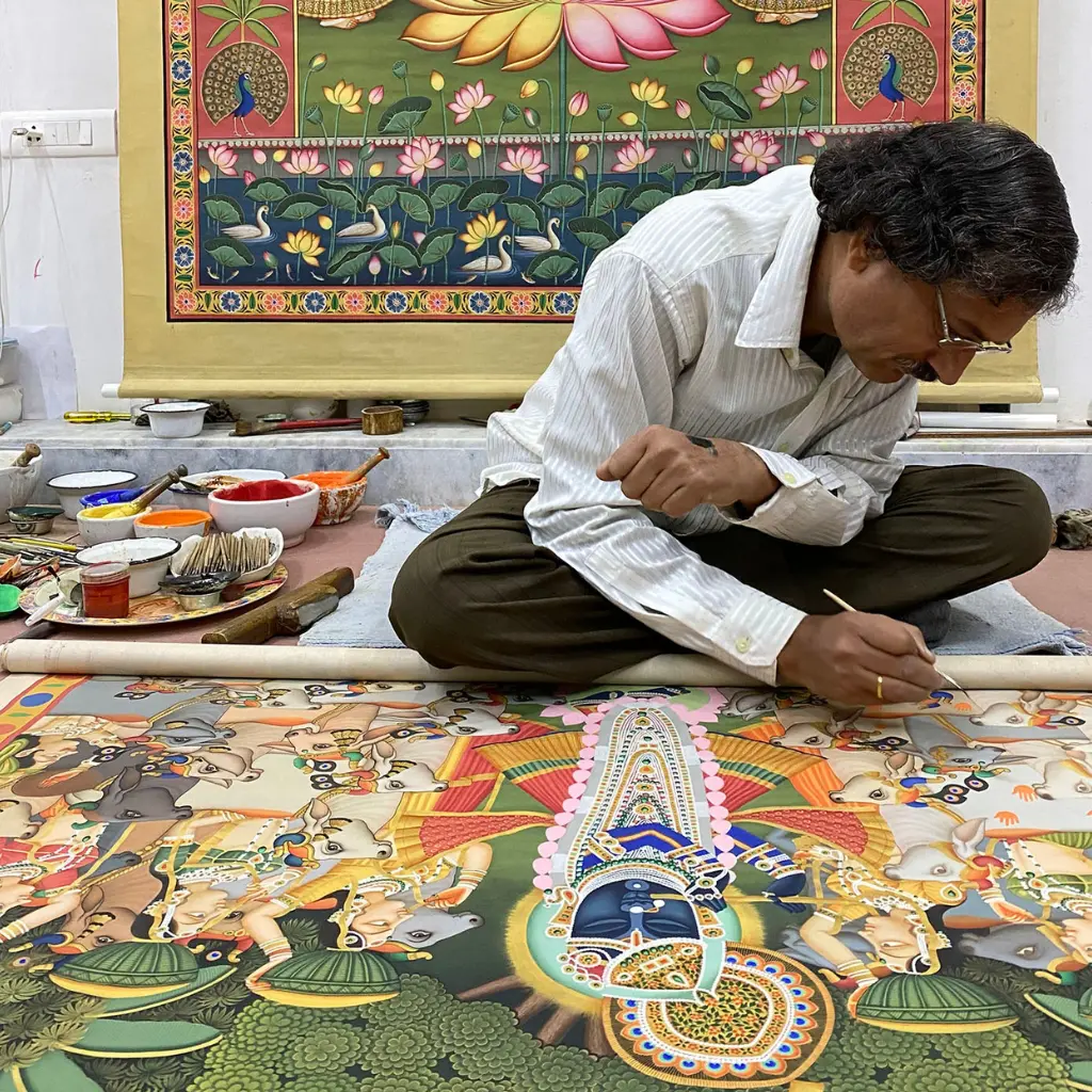 Miniature painting workshops of Jaipur